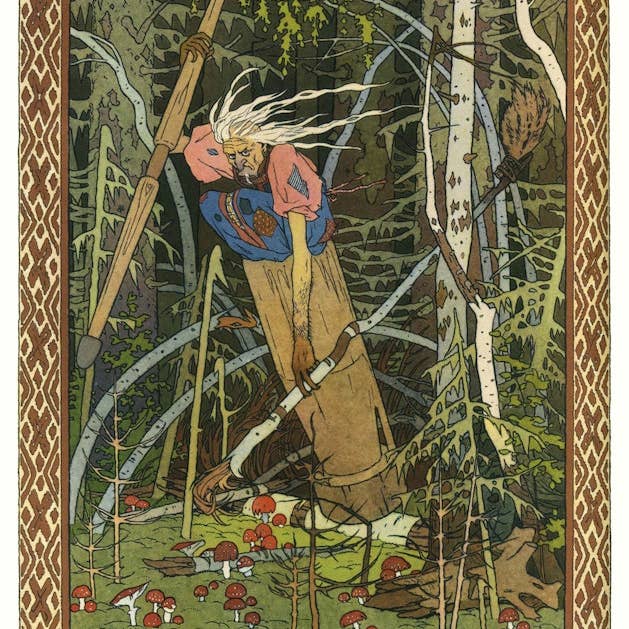 Baba Yaga for wholesale by Rock Paper Scissors Wall Art