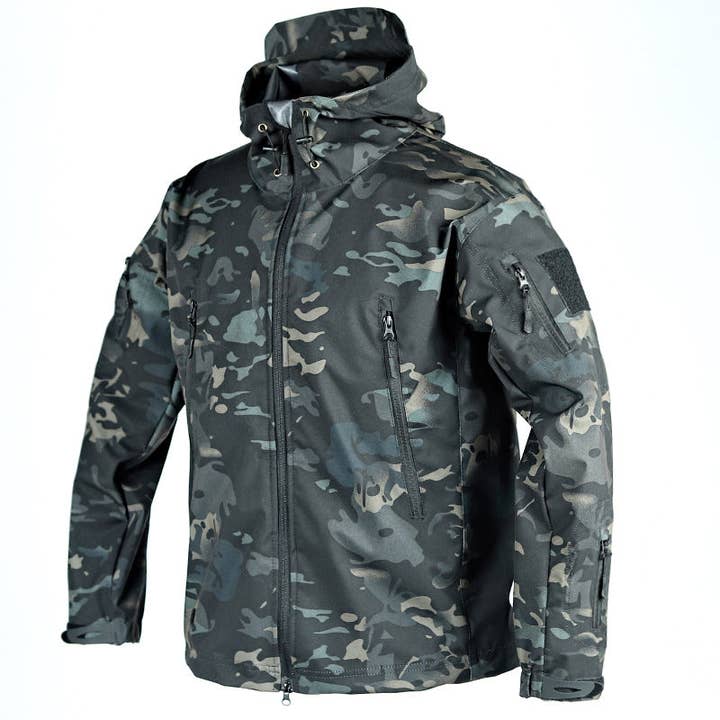 Ecovear - Wholesale Jacket – Men's - Tactical Shark Skin Outdoor Soft Shell Jacket16