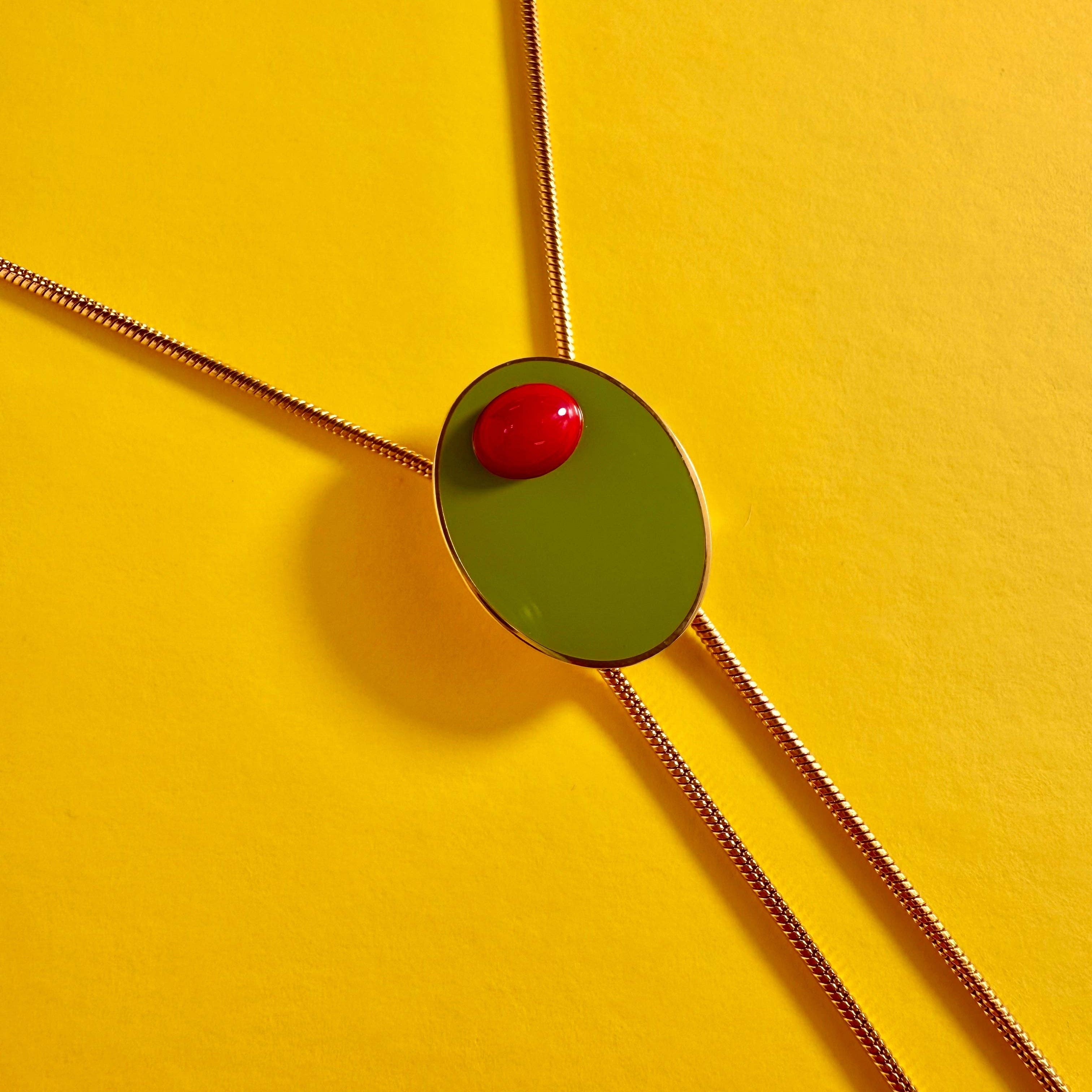 MackBecks - Vendita all'ingrosso Collana con ciondolo/pendaglio - Collana Olive Bolo1