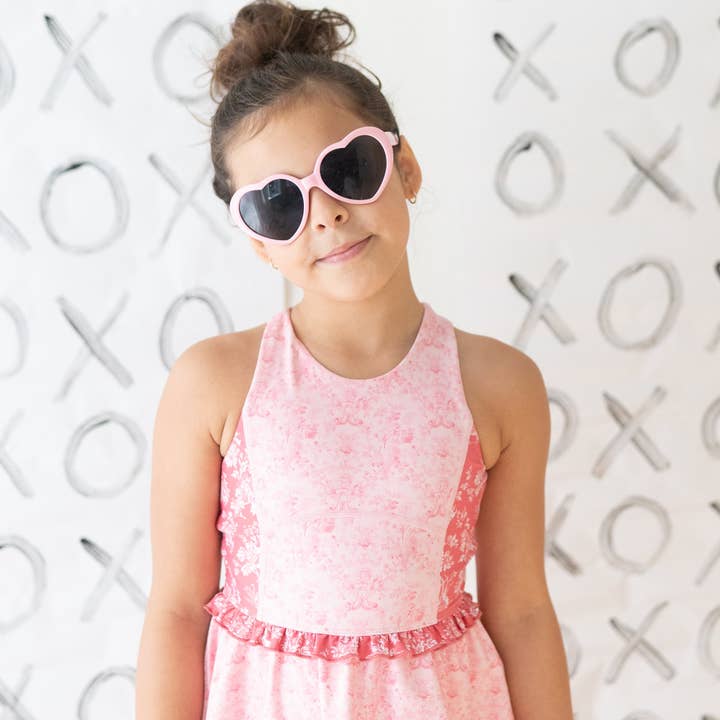 Athletic Dress - Pink Peony for wholesale by Cheeky Plum