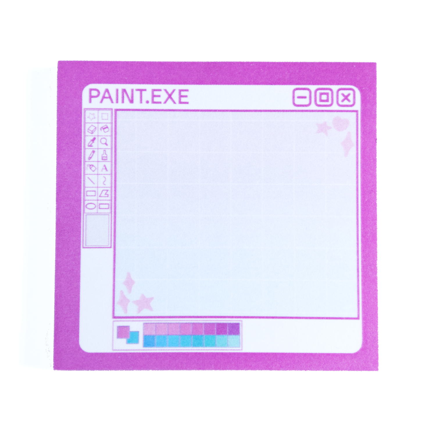 Glitchberry - Wholesale Sticky Notes - Paint.EXE Sticky Note Pad2