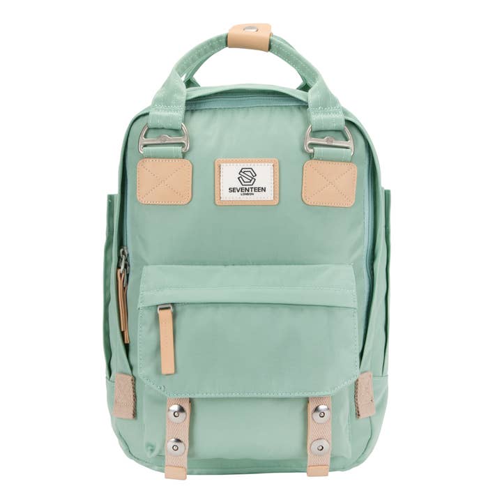 Camden Backpack Pastel Green for wholesale by SEVENTEEN LONDON