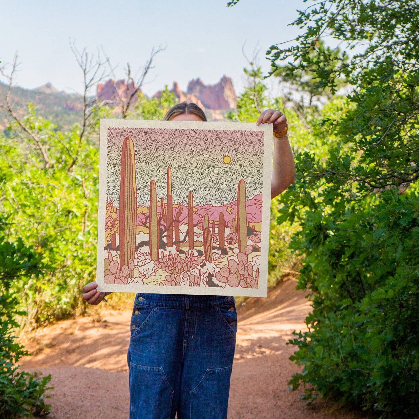 Caroline Clark - Vendita all'ingrosso Stampa artistica - Desert Mountain n. 251