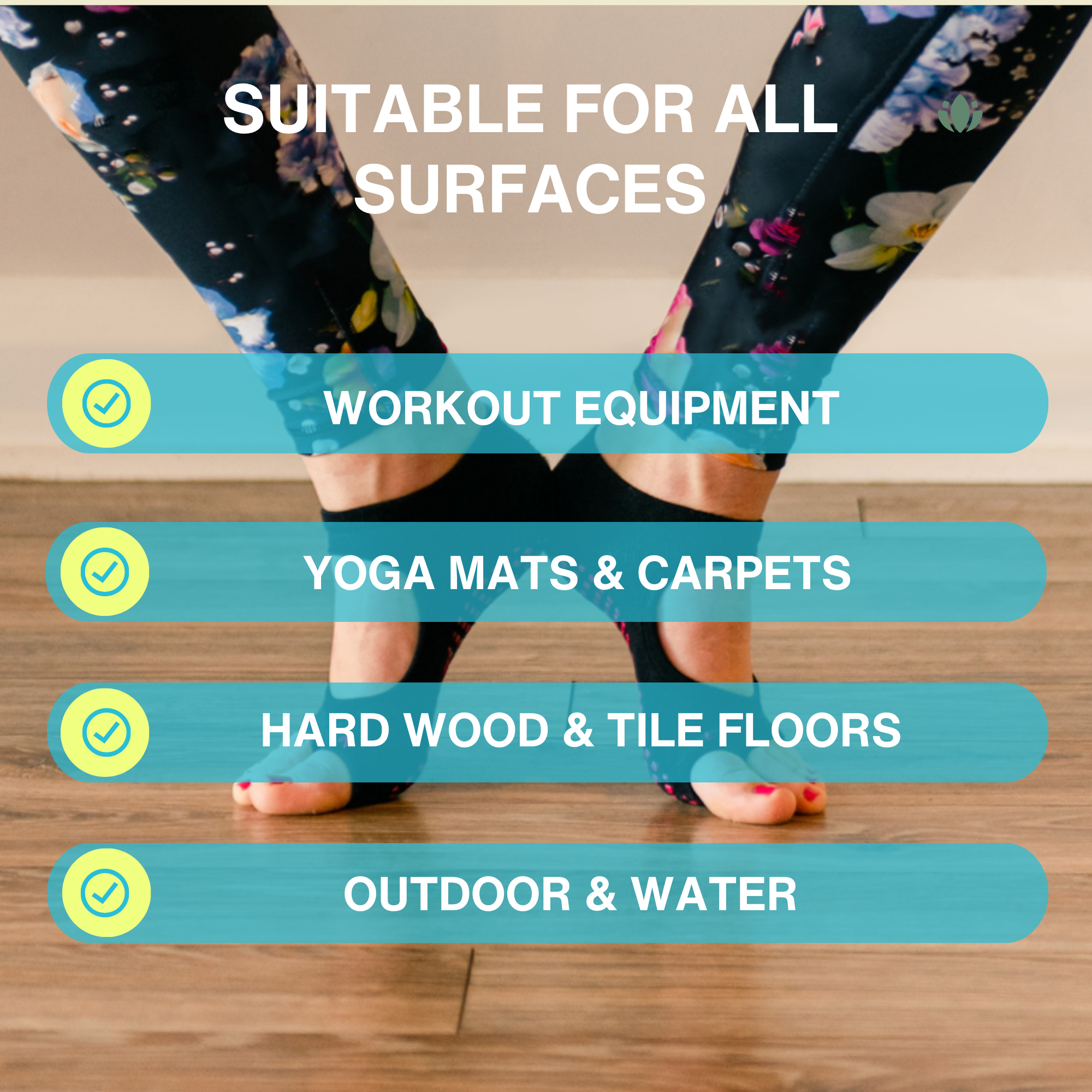 Tucketts - Wholesale Socks - Women's - Tucketts Allegro Guava Ombre Pilates Socks - Non-Slip Grip, Open Toe, Barre & Yoga - Women's5