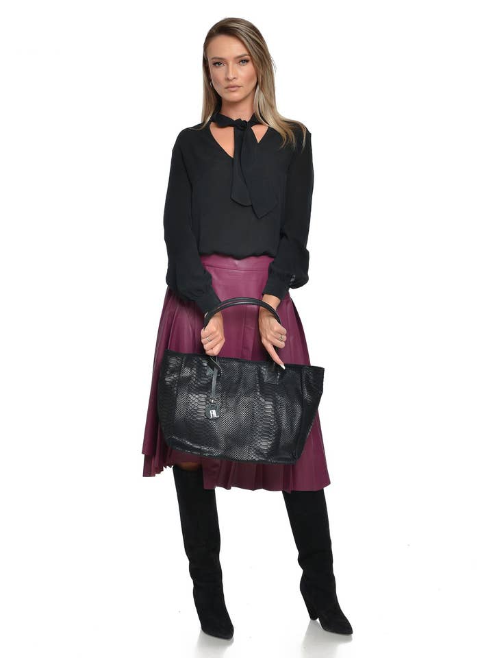 AW25 AL 8168 NERO for wholesale by Anna Luchini