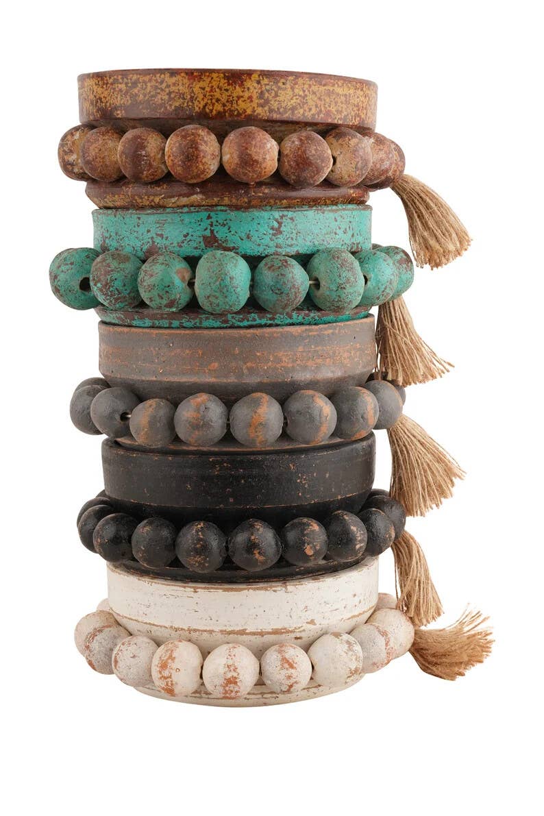 My Amigos Imports - Wholesale Candle Holder - Beadzie™ Candle Pour Vessel-Clay-5 Color Choices14