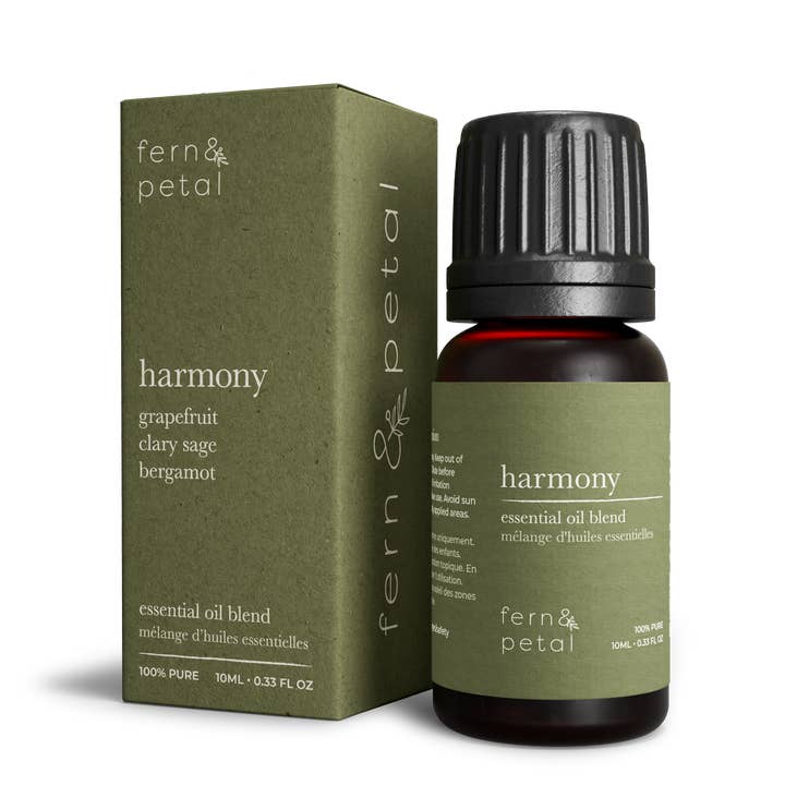 Fern & Petal - Wholesale Essential Oil - Harmony - Essential Oil Blend - Grapefruit, Bergamot & Sage1