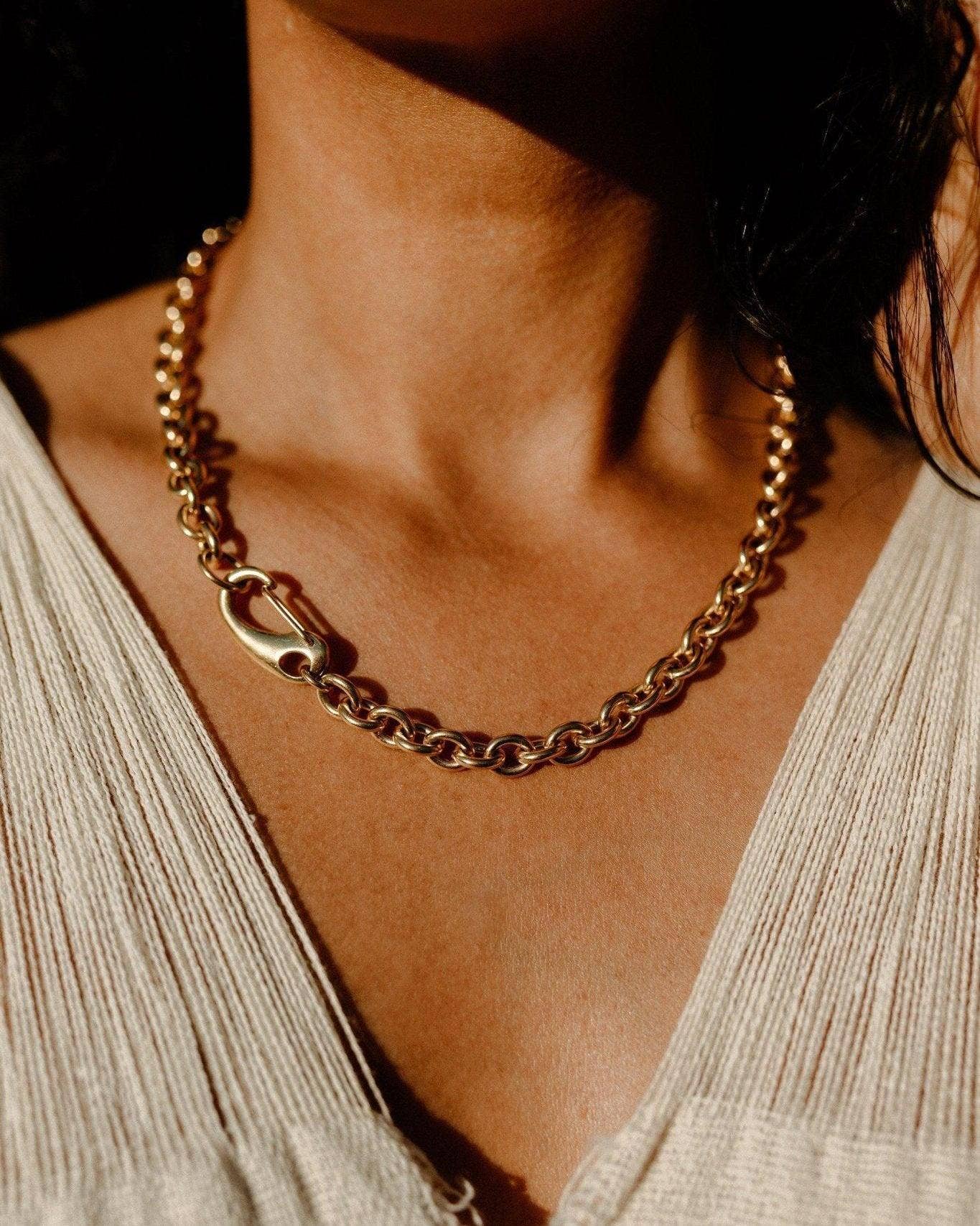 Dea Dia - Wholesale Link & Chain Necklace - Lucia Necklace1