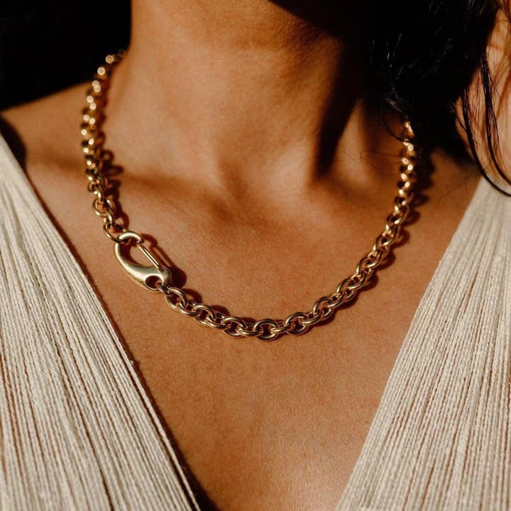 Dea Dia - Wholesale Link & Chain Necklace - Lucia Necklace1