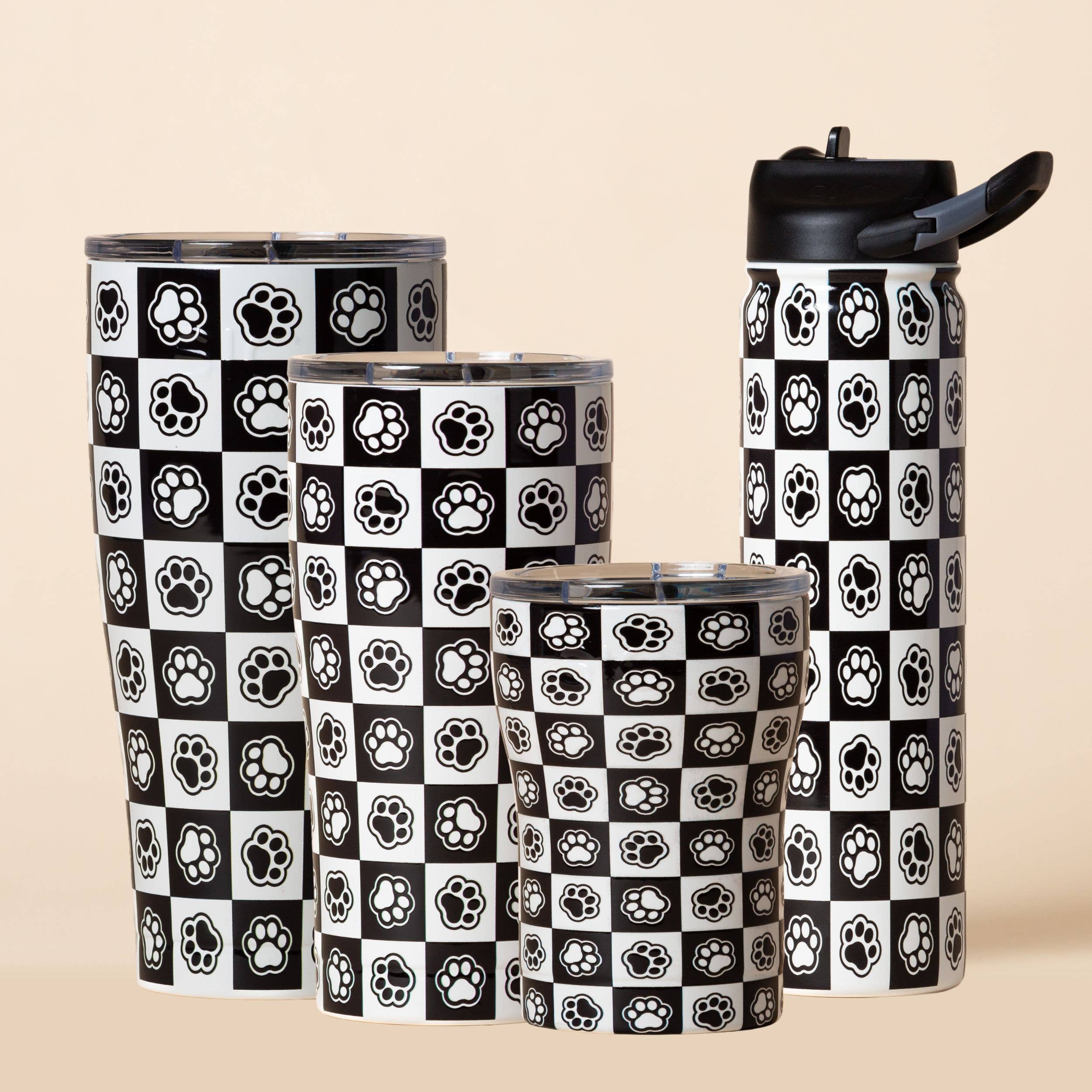 SIC Cups - Wholesale Insulated Mug/Tumbler - SIC | "Paw Prints" Stainless Steel Tumblers and Bottles 3