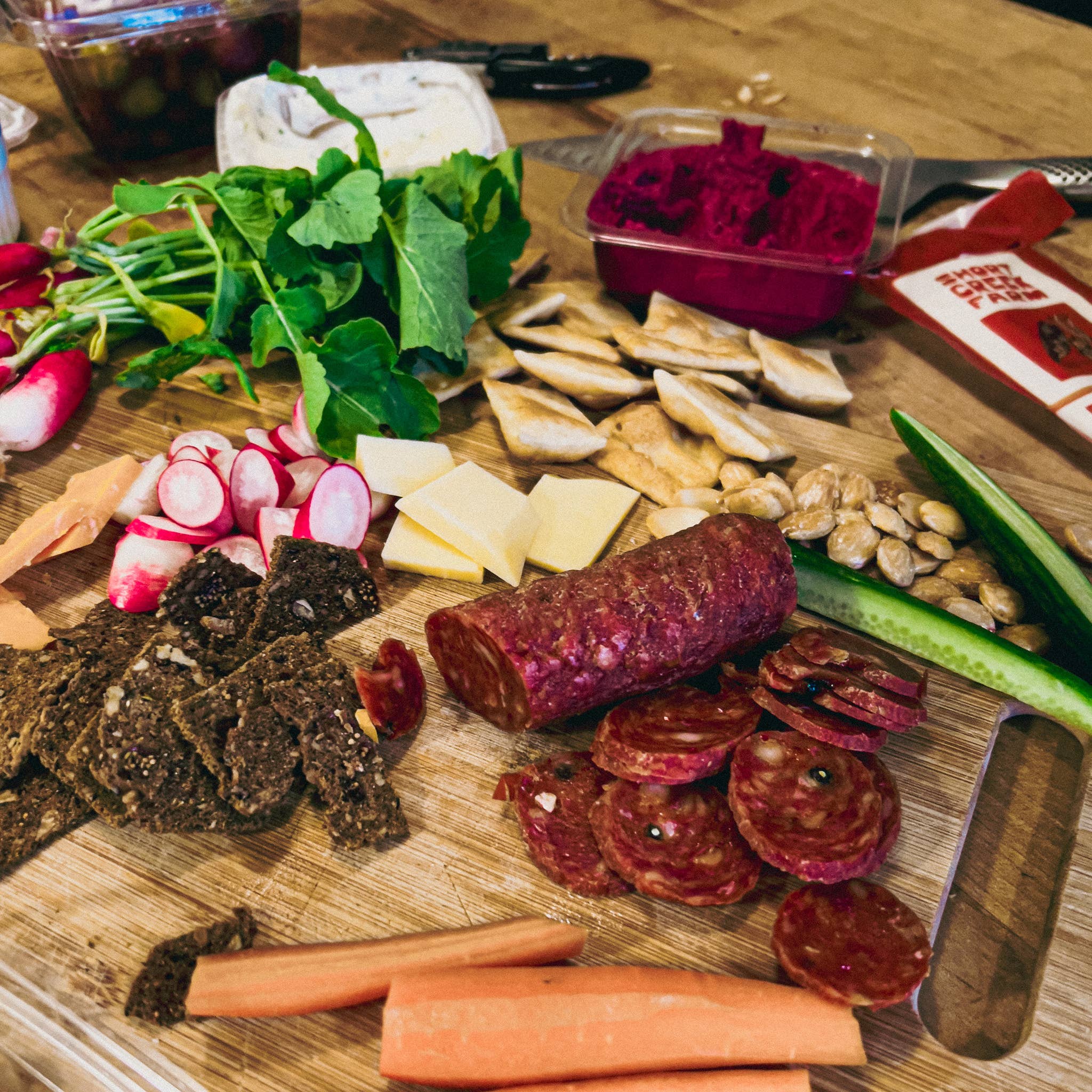 Short Creek Farm - Wholesale Salami - Piccante Salami2