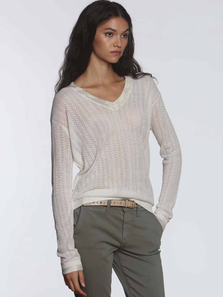 Richie Vee - Hvid for engroshandel hos Label + Thread