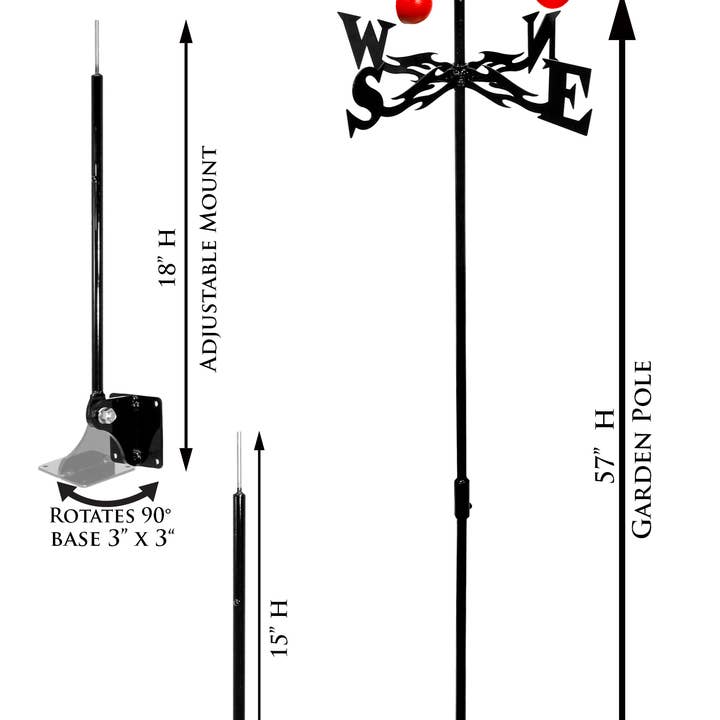SWEN Products – Großhandel Windspiel – Farrell-Serie FORD MUSTANG Auto Wetterfahne4