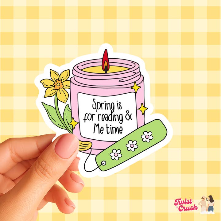 Våren är till för läsning och egentid. för wholesale av Twistandcrush