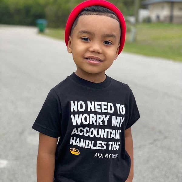PAPÁ ES MI CONTABLE CAMISETA para venta al por mayor de Mini FLEX KIDS
