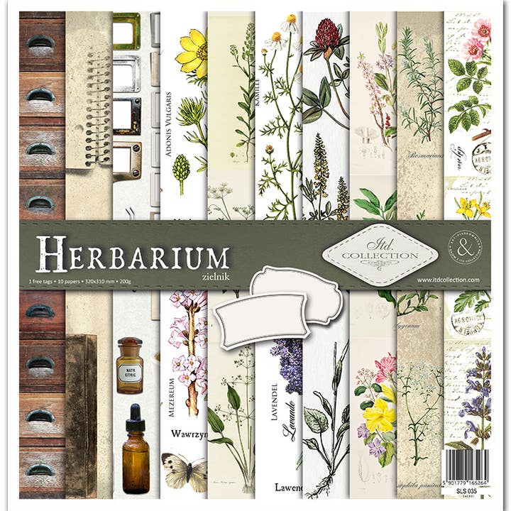 SLS-035 - Ensemble de 11 papiers 310 x 320 mm (12,2 x 12,6 pouces) - 200 g/m² pour la vente par ITD Collection