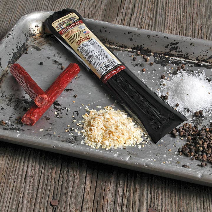Original Beef Sticks for wholesale by Nebraska Star Beef/Lucky Beef Jerky