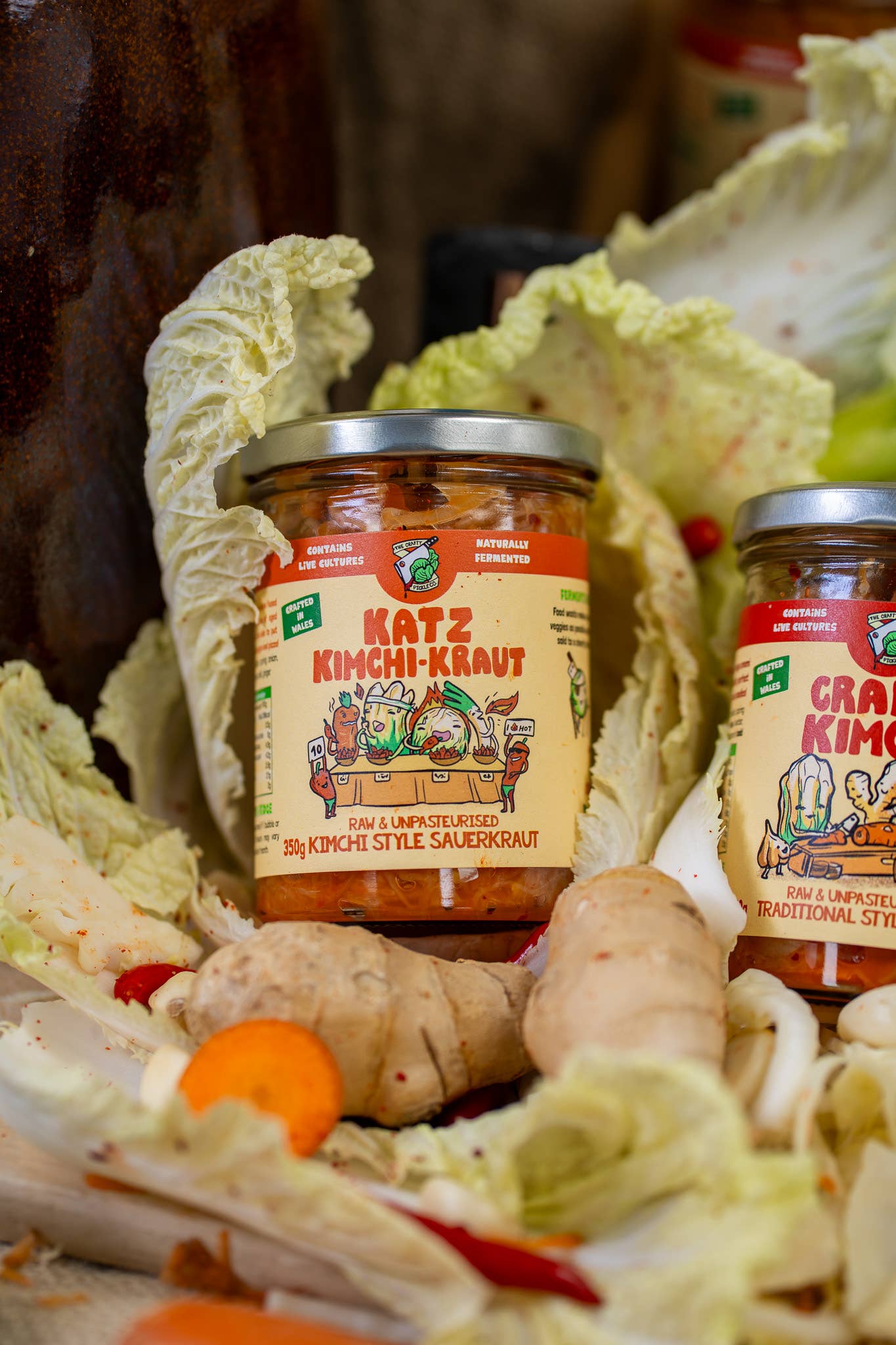 The Crafty Pickle Co. - Wholesale Pickled Vegetables - Katz Kimchi-Kraut - kimchi-style sauerkraut5