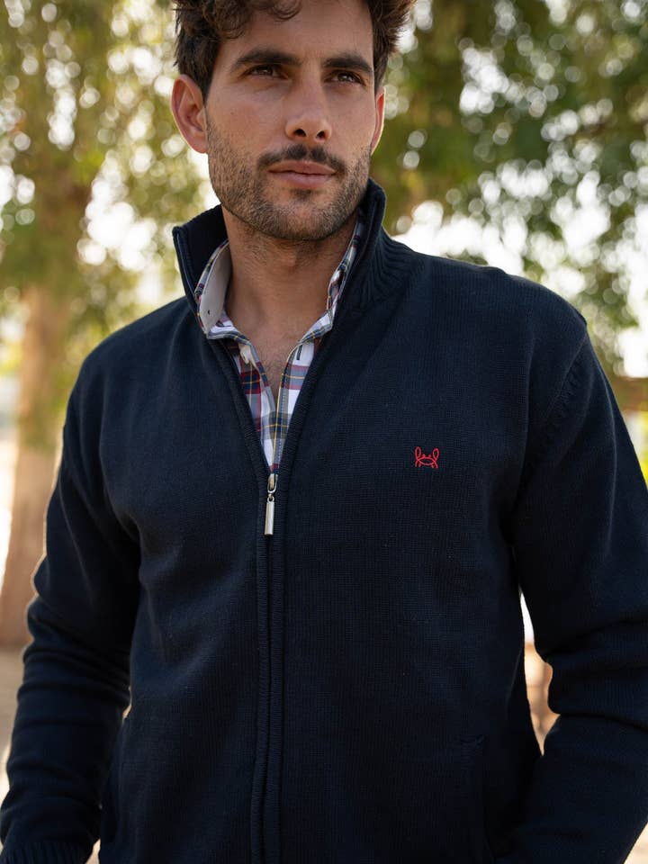 Custi Mikelo: Men's Clothing & Christmas Gifts - Wholesale Cardigan - Men's - Rebeca Marino zipper1