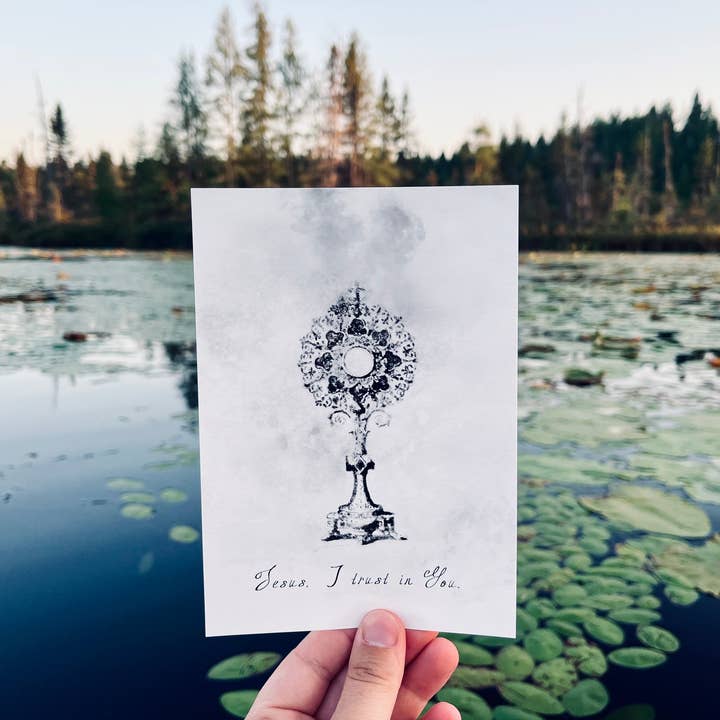 Holy Eucharist Print for wholesale by Raising Faith Prints