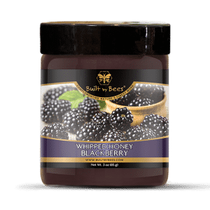 Built by Bees - Wholesale Honey - Blackberry Whipped Honey3
