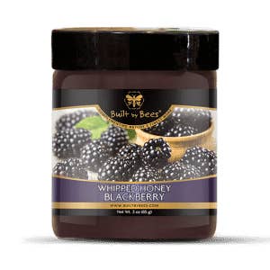 Built by Bees - Wholesale Honey - Blackberry Whipped Honey3