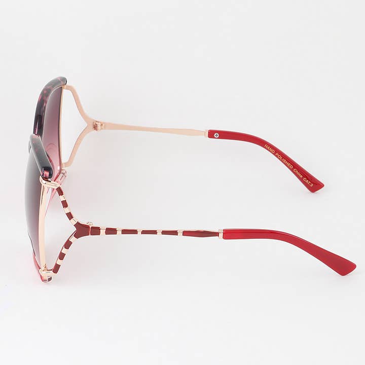 MIX Oversized Gradient Butterfly Sunglasses for wholesale on Faire2