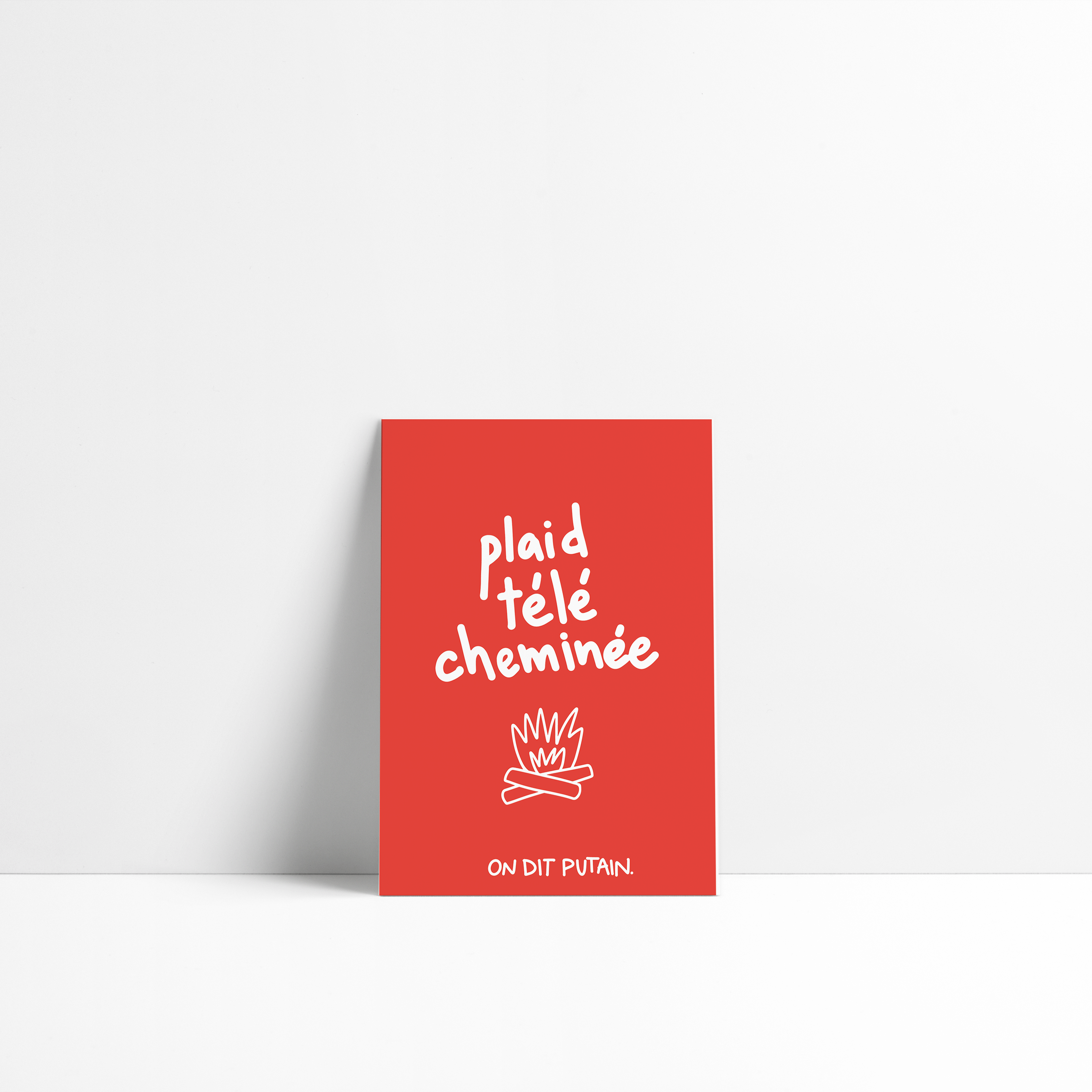 Onditputain - Wholesale Stationery/Notecard Set - Plaid, TV, fucking fireplace.0