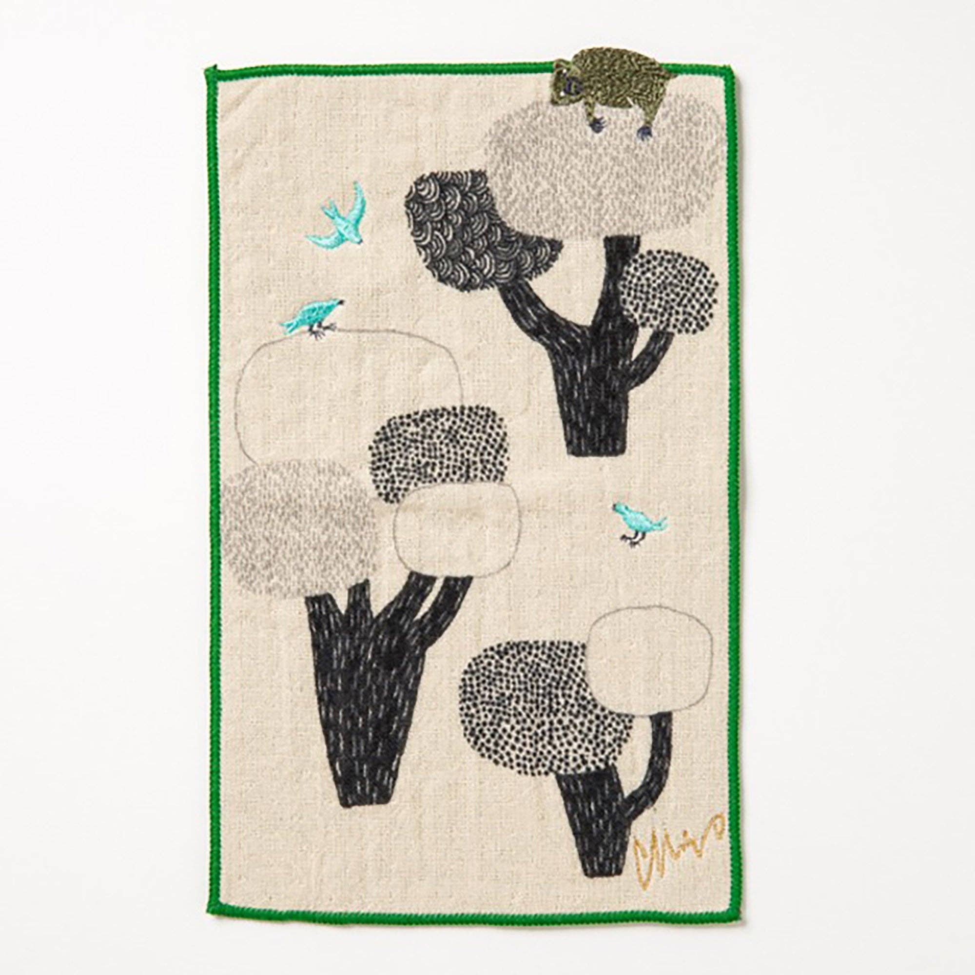 MinoCraft - Vendita all'ingrosso Tovaglioli da tavola in stoffa - Asciugamano in cotone ricamato giapponese1