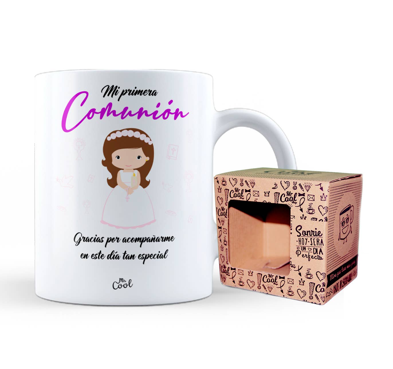 STAR WAY, S.L. | MrCool - Wholesale Coffee Mug - Mug — My first communion thank you for joining me on this day0