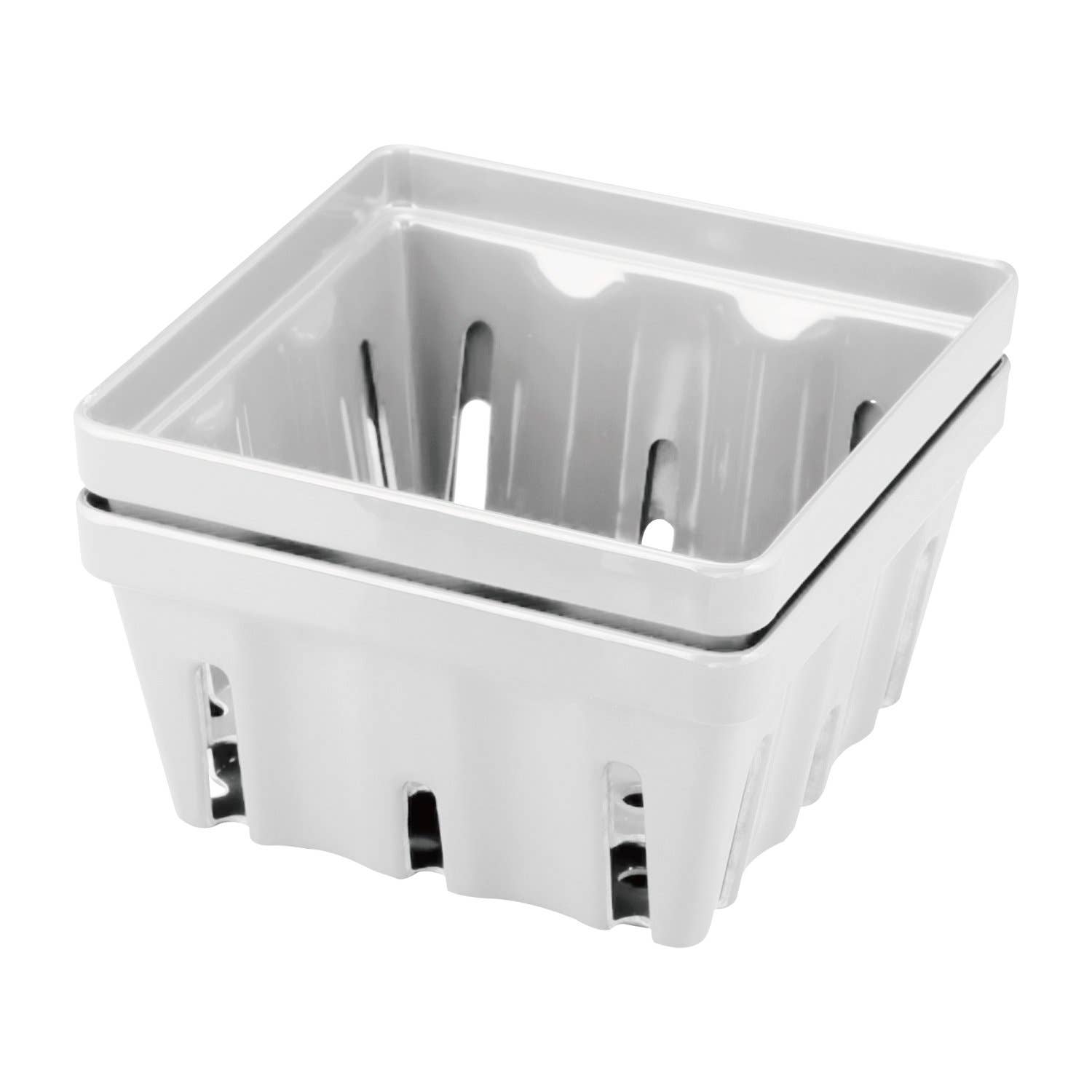 Supreme Housewares - Wholesale Basket - Patriotic Melamine 5" Berry Basket, White1