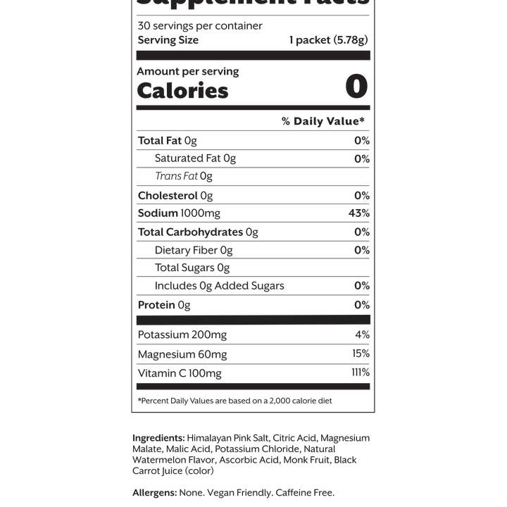 Promix - Wholesale Drink Mix - Salted Watermelon Electrolyte Drink Mix