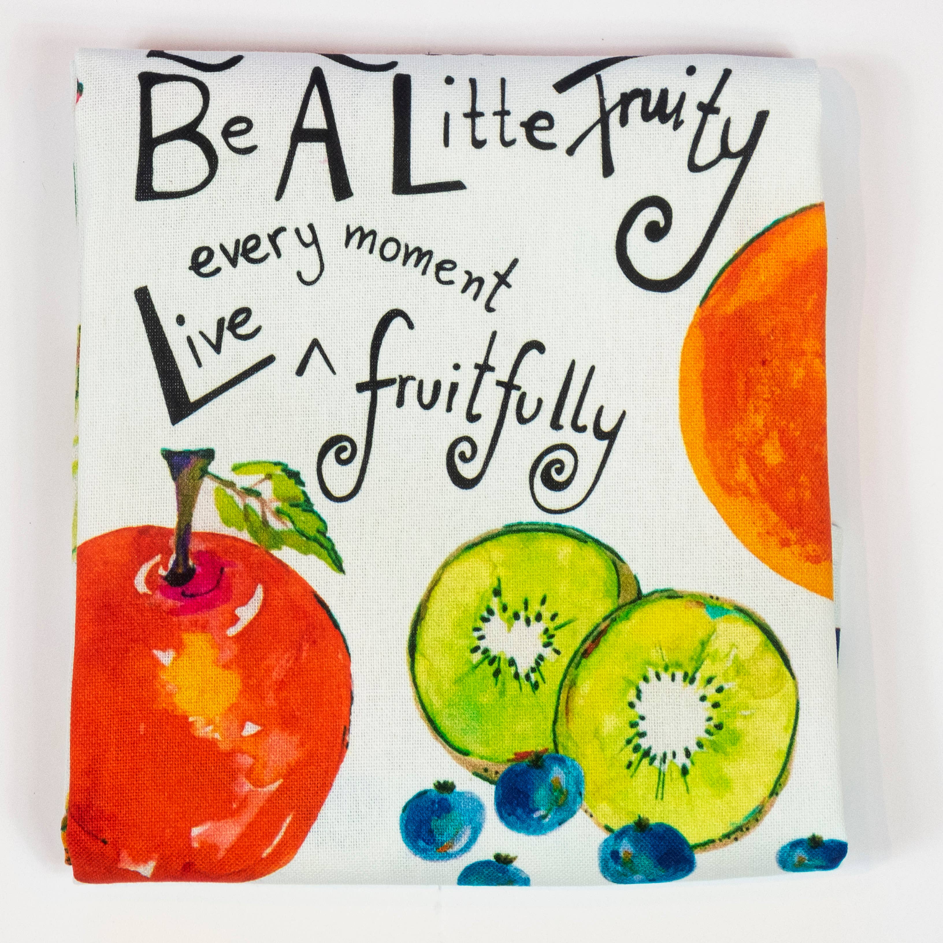 SIP - Wholesale Tea Towel - "Live Fruitfully" Kitchen Towel3