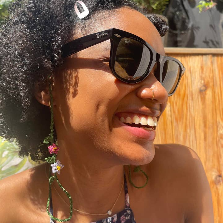 Montecito Sunglass Chain / Face Mask Holder, Eyeglass Chain for wholesale by Secret Language