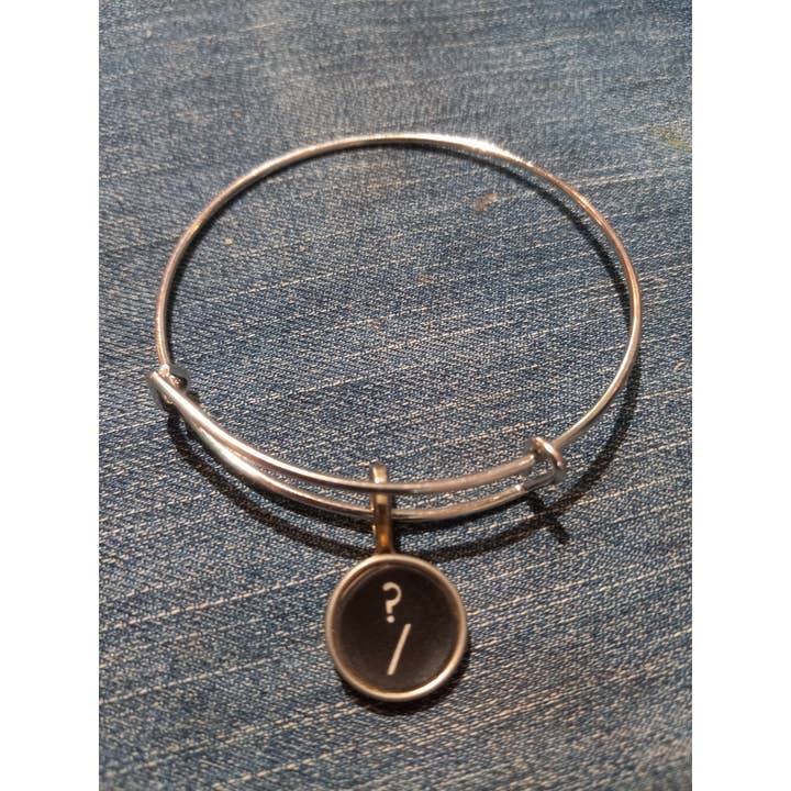 Vintage Typewriter Key Bracelet Symbols for wholesale by Dawna Anders Photography