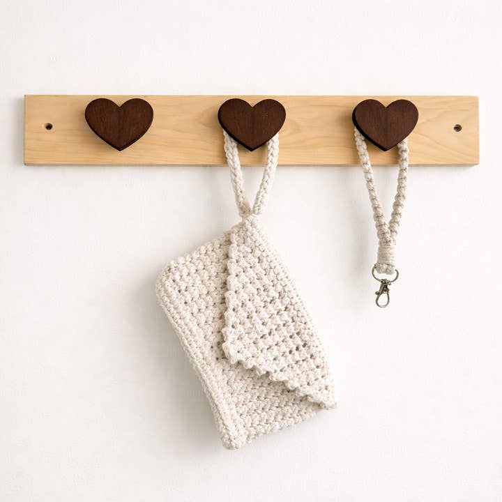 Boho wall hook in solid wood, Bedroom decoration for wholesale by Atelier HM Design