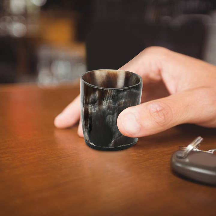 Handicrafts Home - Wholesale Shot Glass - Antique Whiskey Shot Glass Cup Whisky Real Horn Vintage