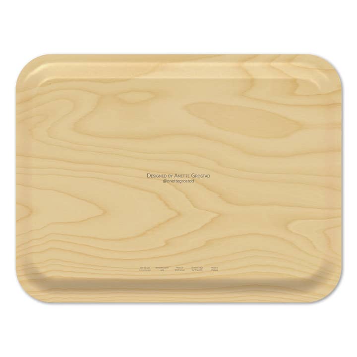 Trays4Us - Wholesale Serving Tray - Gnomes Christmas Serving Tray By Anette Grostad6