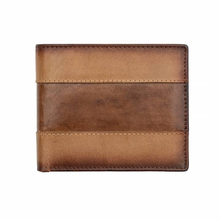 PRIMEHIDE - Wholesale Wallet - Men's - Columbia RFID Bifold Leather Wallet - 1113
