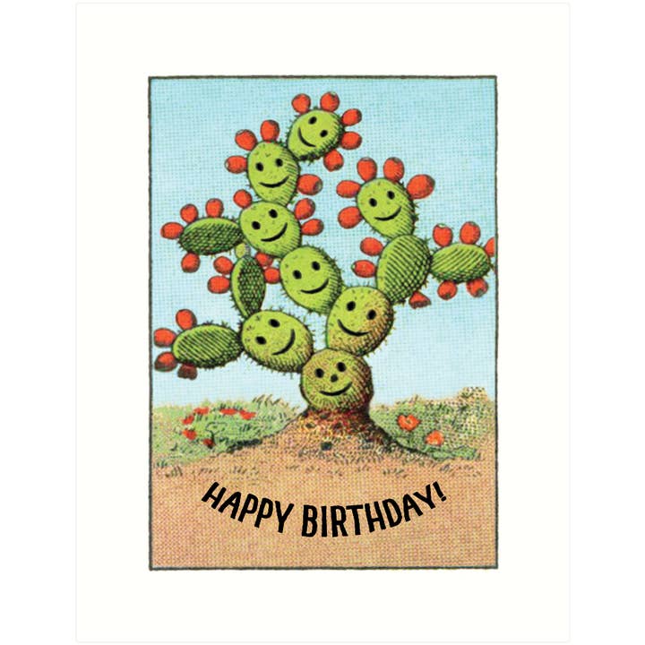 Prickly Pear | Birthday Greeting Card for wholesale by Lucca Paperworks
