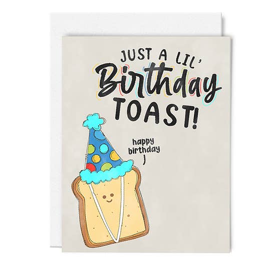 Birthday Toast - Tarjeta de cumpleaños para venta al por mayor de P.S. by Carrie
