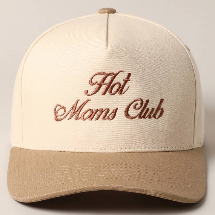 Fashion City - Wholesale Trucker Hat - Unisex - Hot Moms Club Trucker Baseball Cap