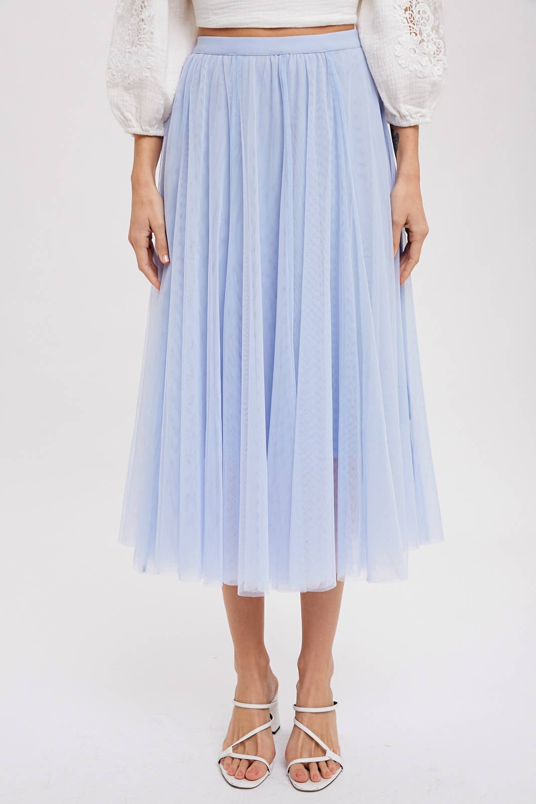 Bluivy - Wholesale Skirt - Women's - TULLE MIDI SKIRT13