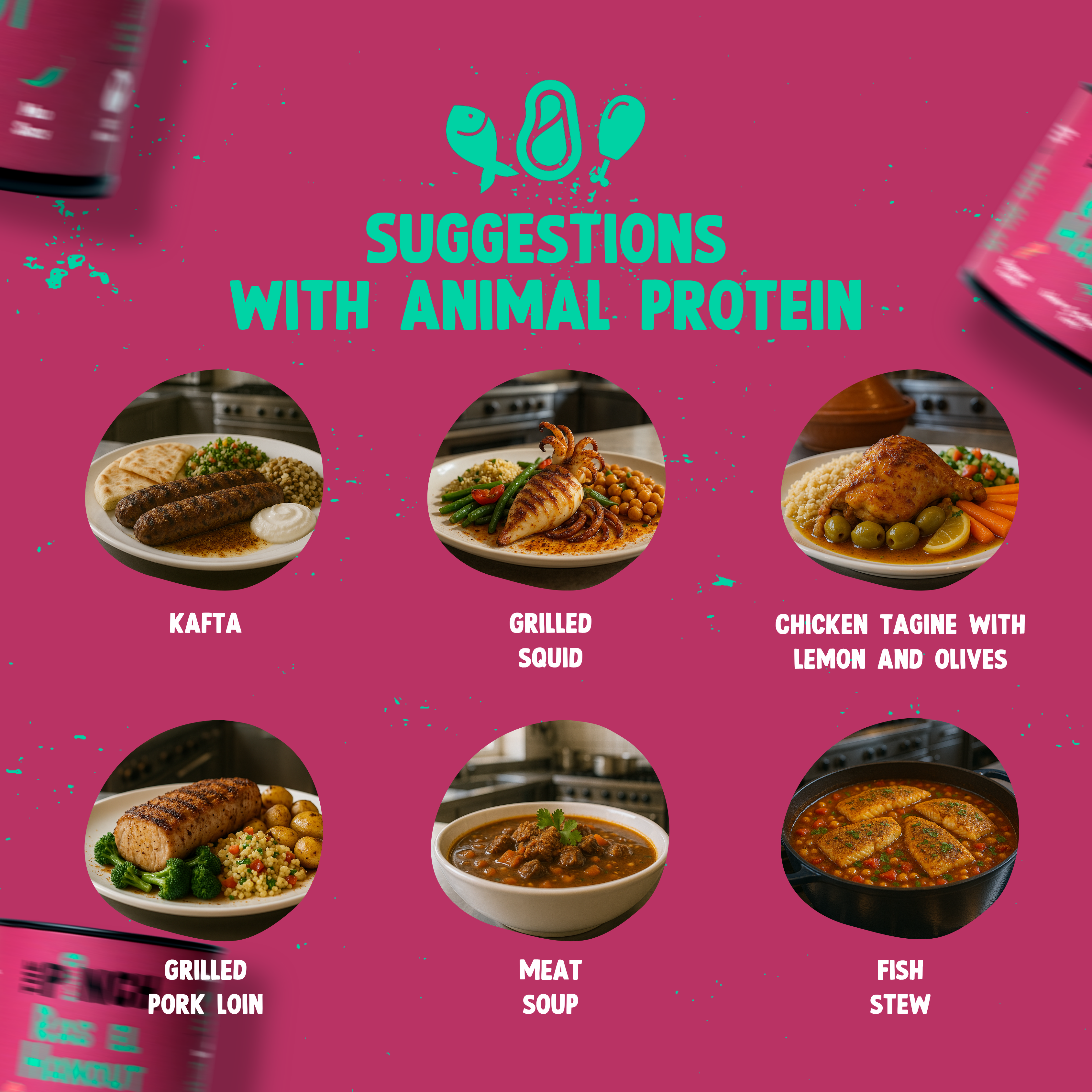 The Pinch - World Spice Blends - Wholesale Dried Spice Mix - Ras-el-Hanout - 45g5