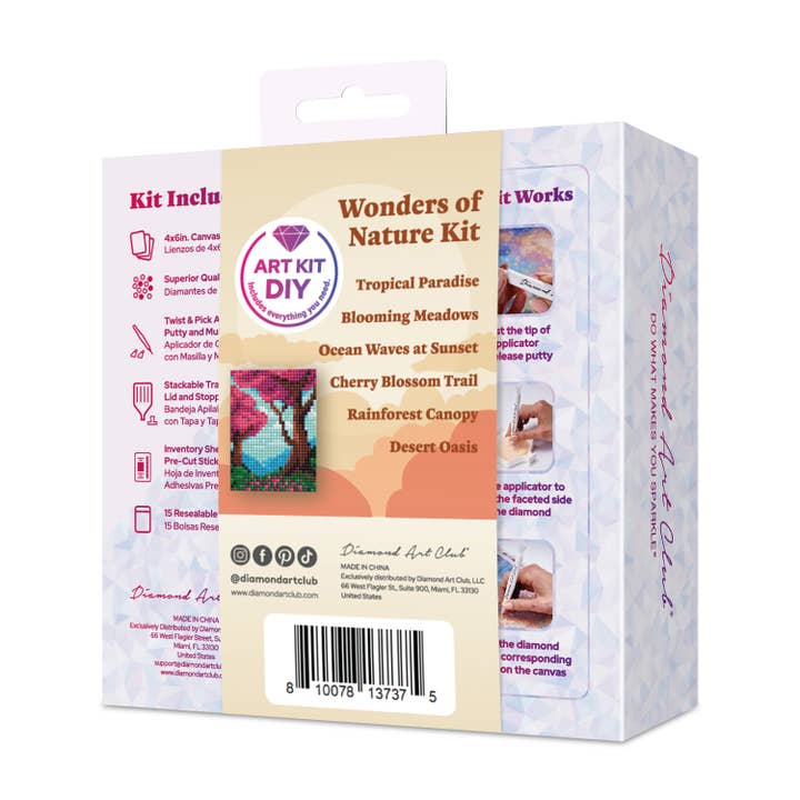 Diamond Art Club - Wholesale DIY Craft Kit - Mini Dazzles™ - Wonders of Nature Part 14