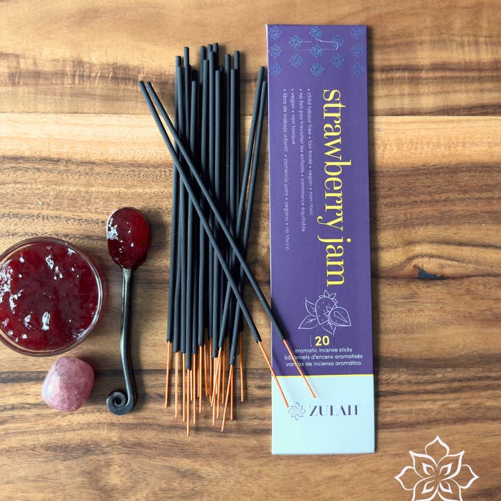 Encens à la fraise, 20 bâtonnets par paquet pour la vente par Zulah Canada