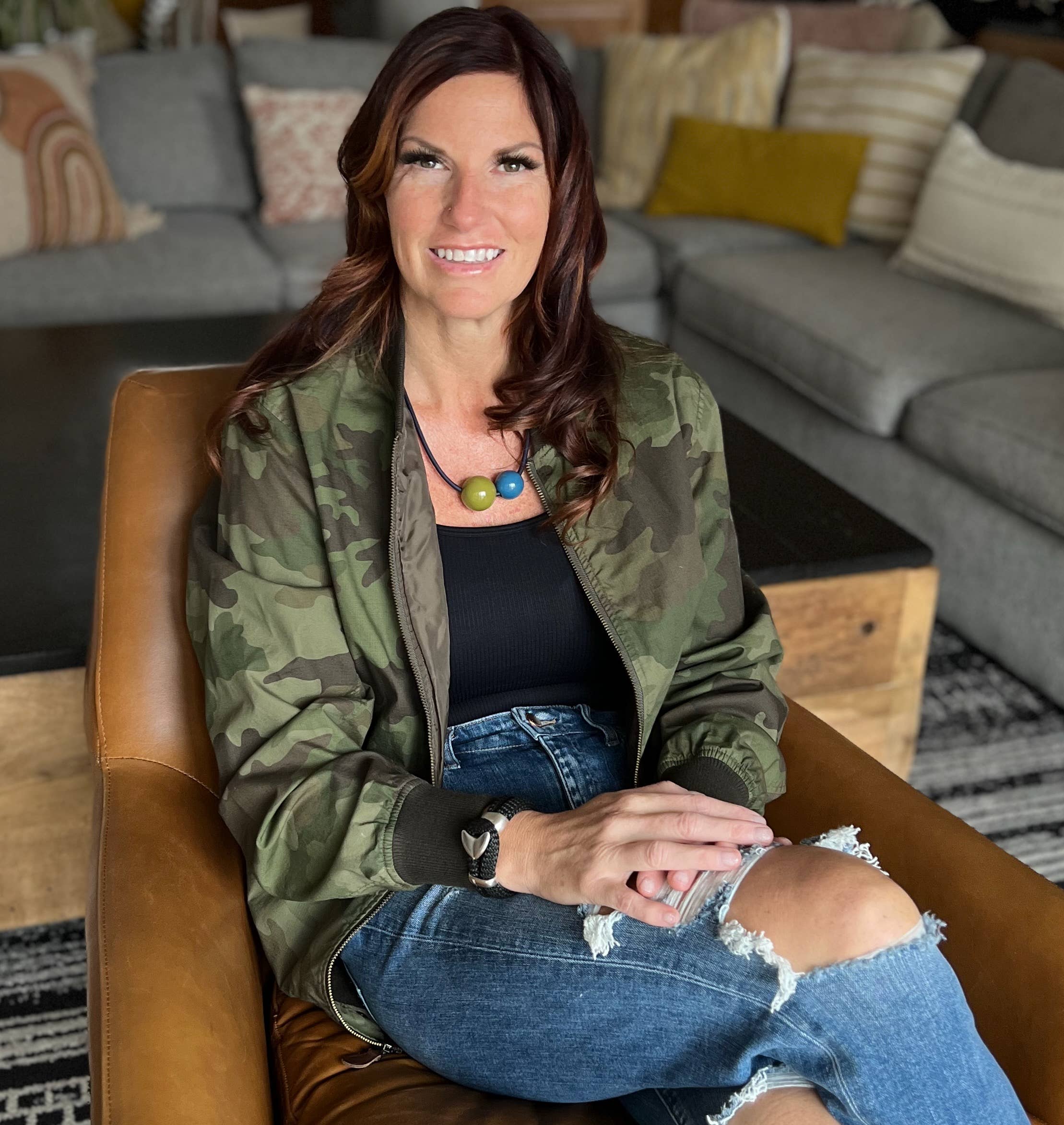 Alter Ego Designs - Wholesale Beaded/Pearl Necklace - AUTHENTICITY: Fuchsia Beaded Necklace on Black Cord Magnetic5