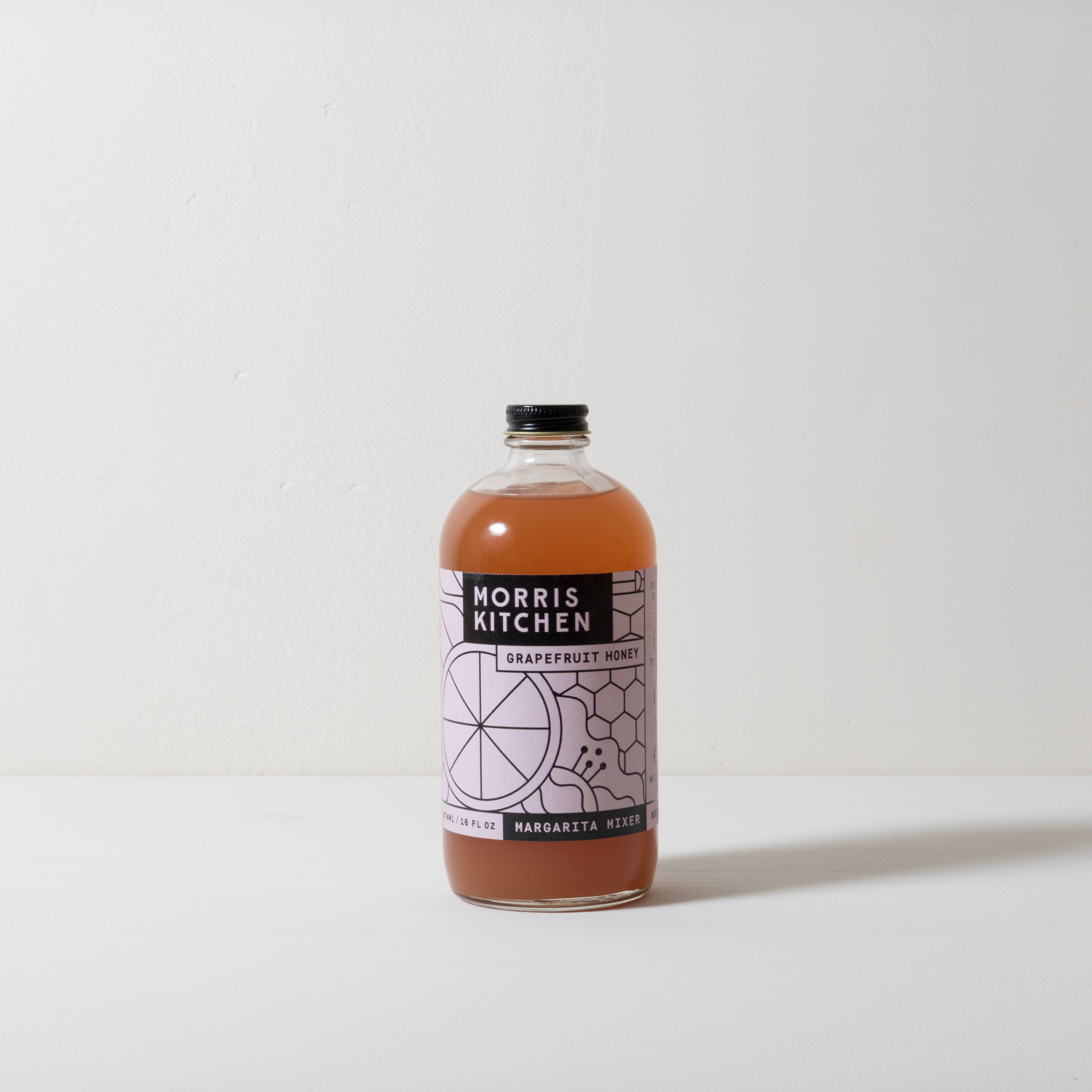 Morris Kitchen - Wholesale Cocktail mix/syrup - Grapefruit Honey Margarita Paloma Cocktail Mixer 16 oz