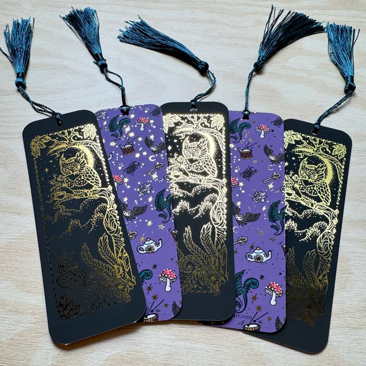 Secret Creatures - Wholesale Bookmark - Fairytale Owl Bookmark