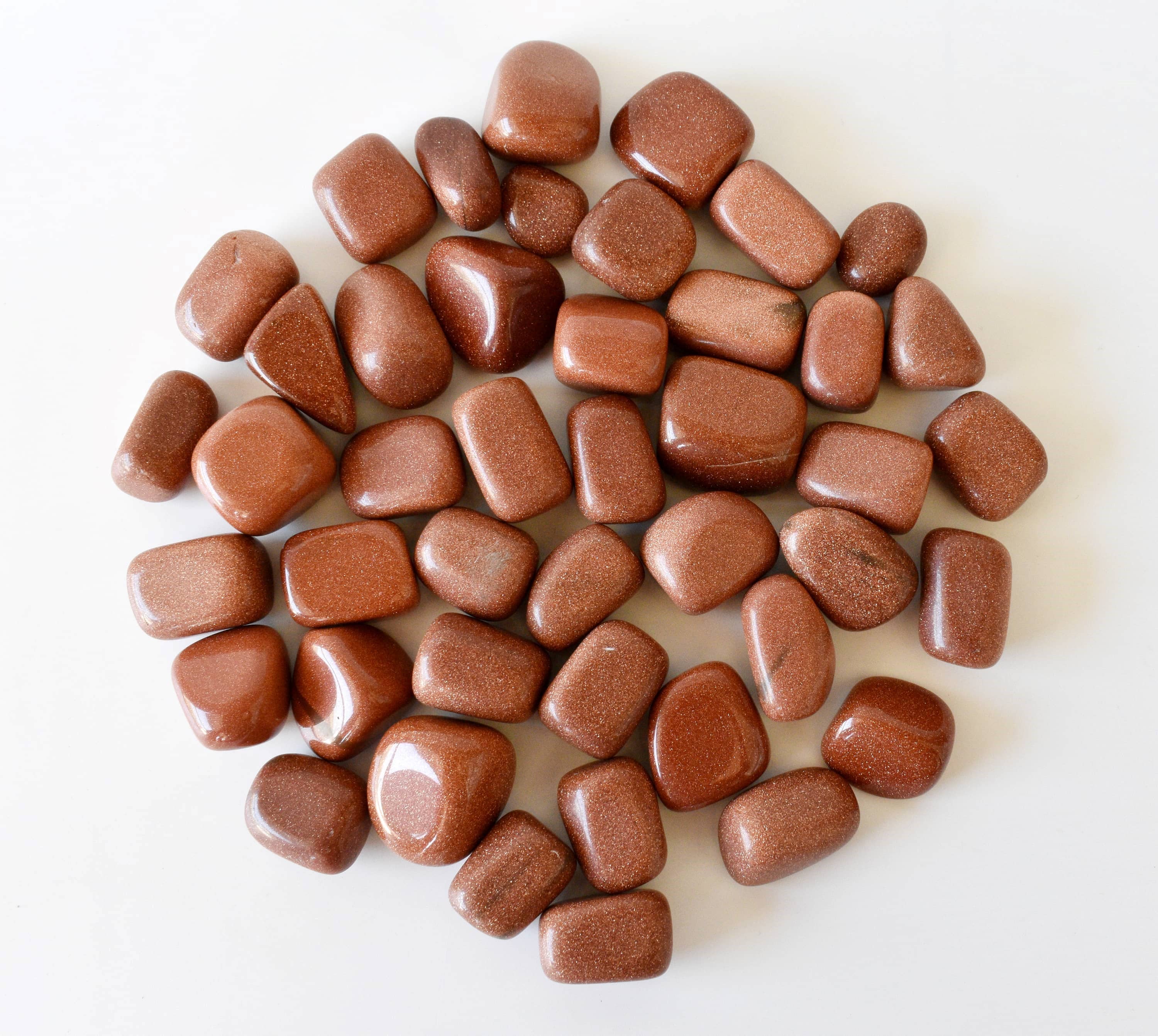 Soothing Crystals - Vendita all'ingrosso Pietra/cristallo spirituale - 100g Pietre Levigate | Arenaria Rossa | Pietre di Cristallo Curativo7